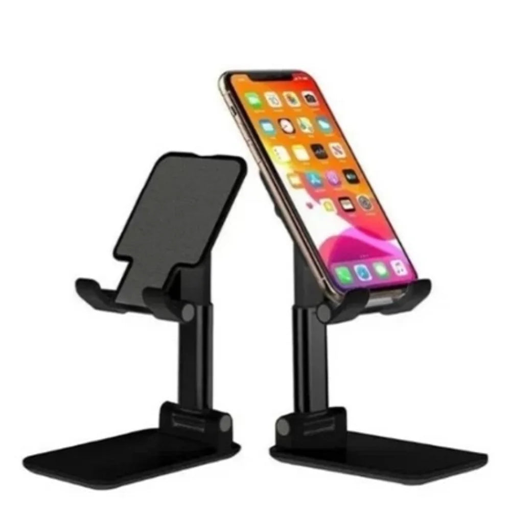Kit De 2 Suportes Para Celular E Tablet Mesa Dobrável Universal