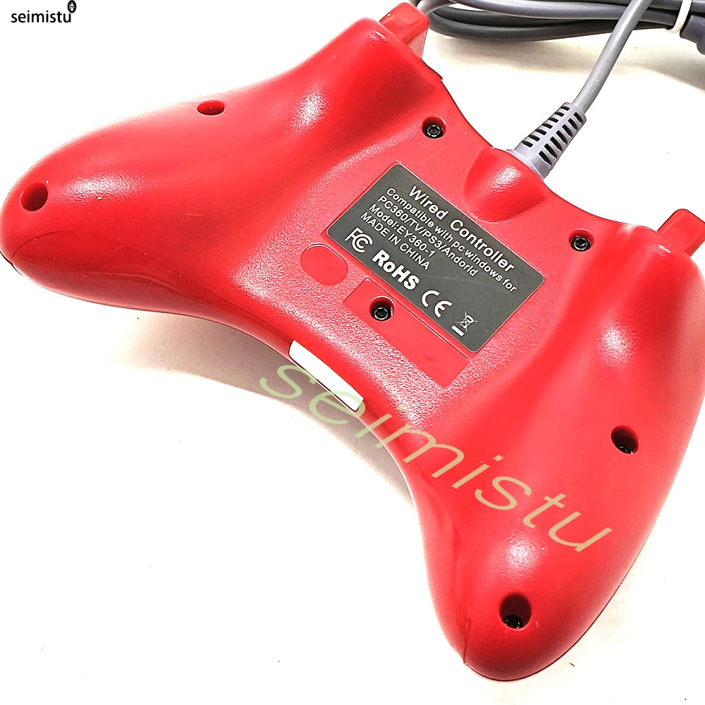 USB Wired Game Controller For PC Xbox360 Console Joypad For Win 7/8/10 PC Joystick Controle Mando Gamepad For Xbox 360