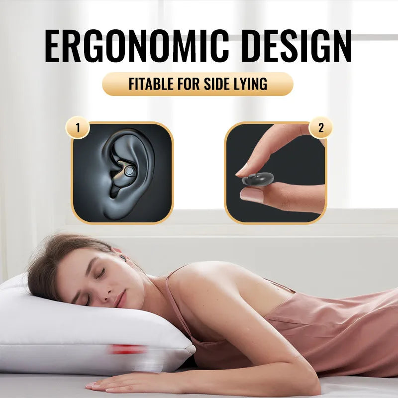 Bluetooth 5.3 AI Translation Earphones Support 135 Language Wireless Headphones Sleep Headsets HiFi Noise Reduction Earbuds