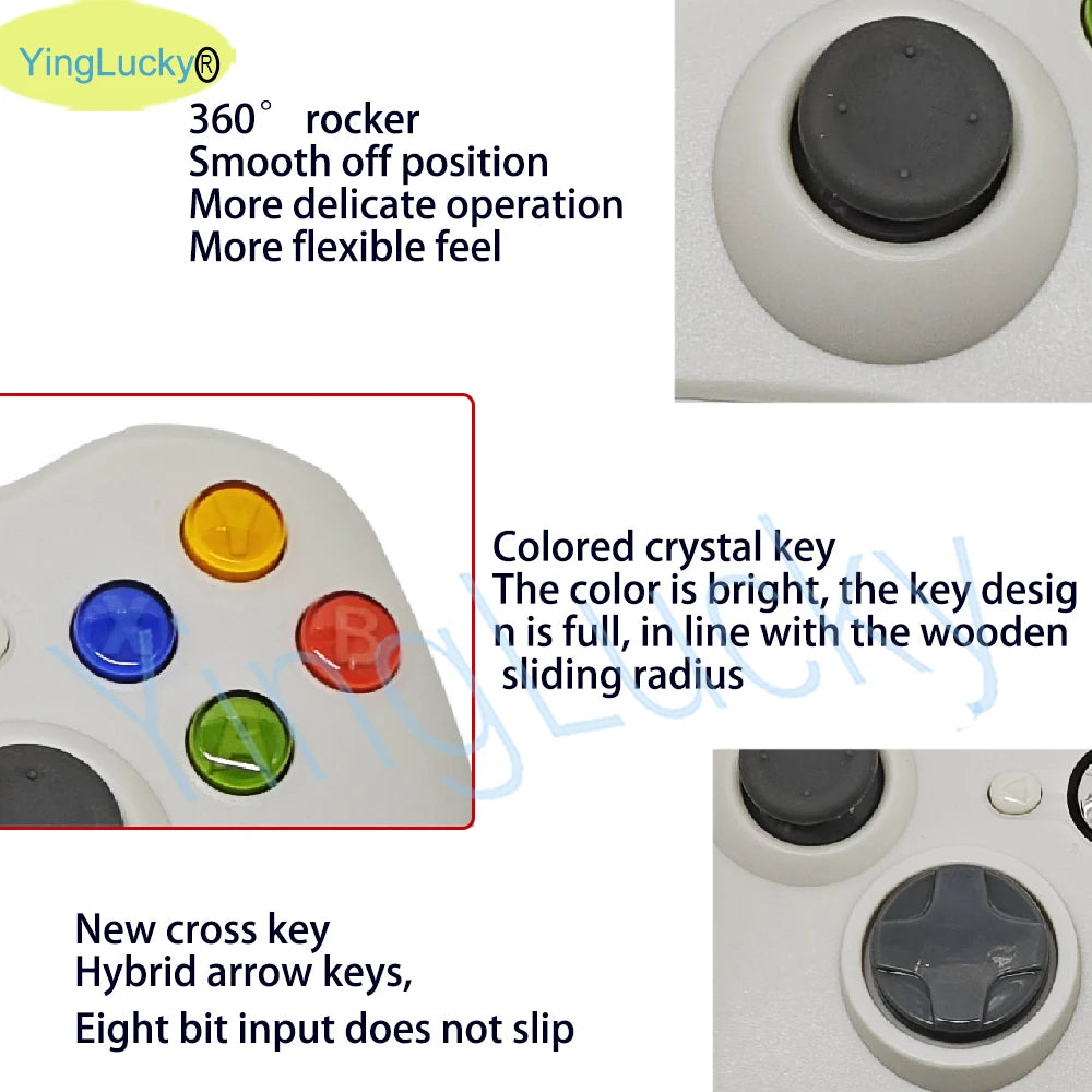 USB Wired Game Controller For PC Xbox360 Console Joypad For Win 7/8/10 PC Joystick Controle Mando Gamepad For Xbox 360