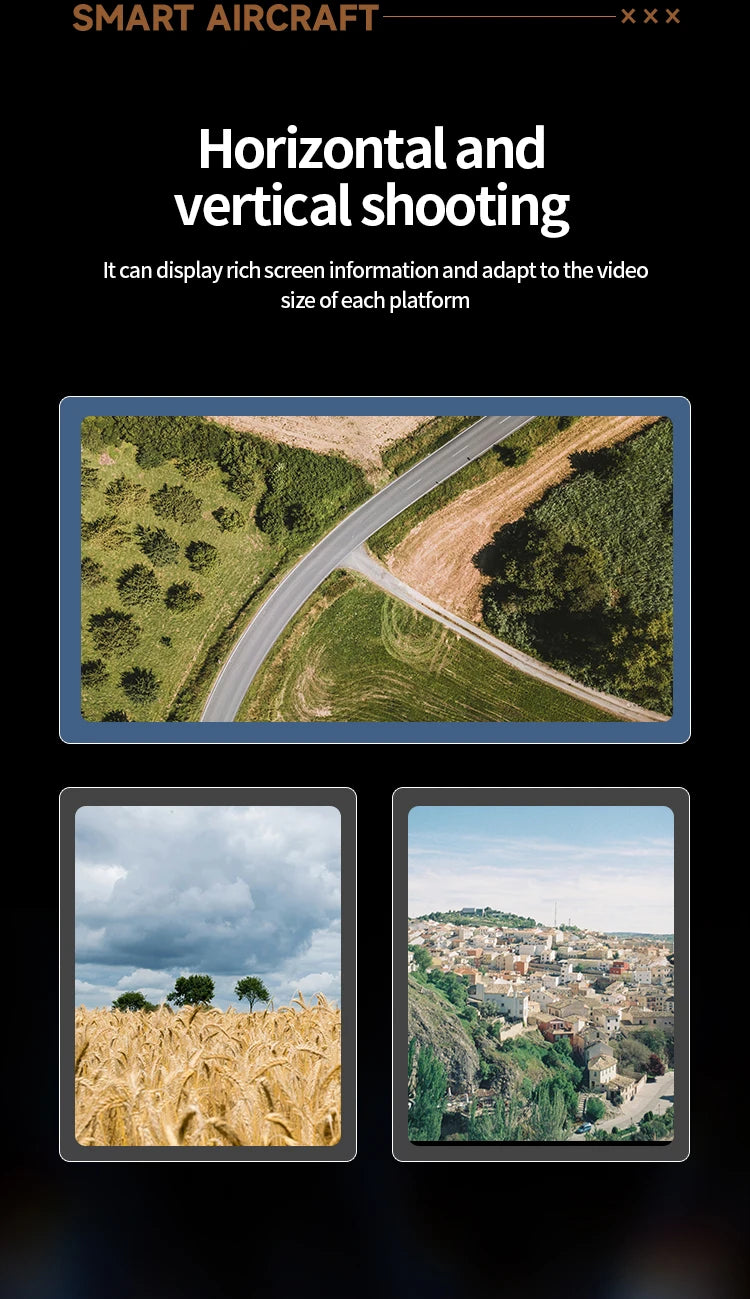 2024 New M5 Drone 8K Professional Triple Camera Brushless Motor Optical Flow Positioning Foldable Quadcopter RC Dron Toys Gifts