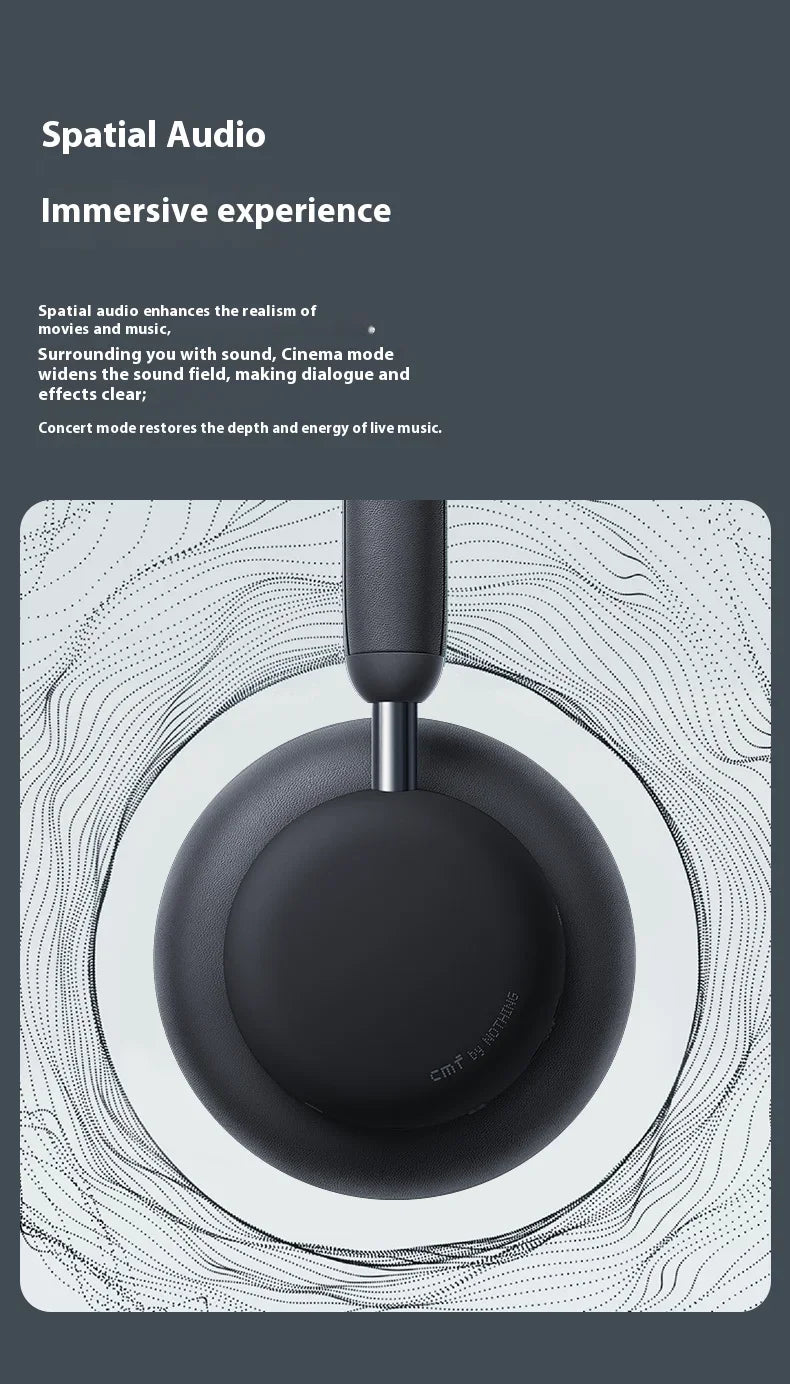 CMF By NOTHING Headphone Pro HIFI Wireless Headsets Bluetooth 40dB Noise Reduction Long Battery Life Gaming Music Headphone Gift