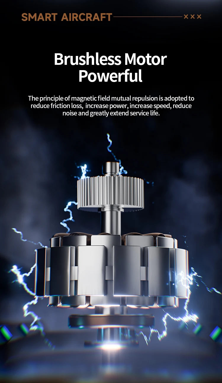 2024 New M5 Drone 8K Professional Triple Camera Brushless Motor Optical Flow Positioning Foldable Quadcopter RC Dron Toys Gifts