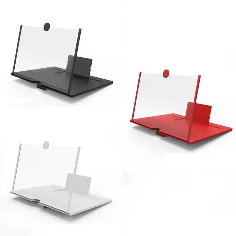 12 Inch Multi Functional HD Mobile Phone Screen Video Magnifier Screen Amplifier For Phone Holder Enlarged Screen Phone Stand