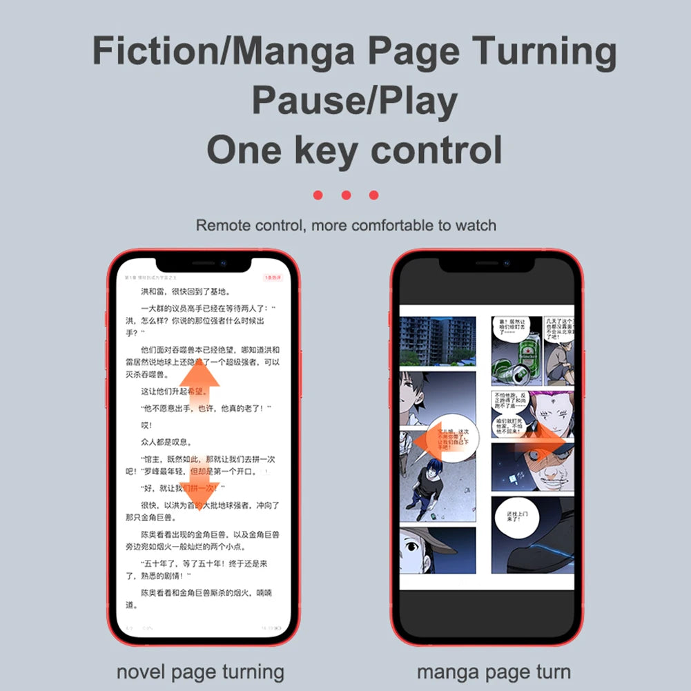 For TikTok Ring Bluetooth Remote Control Fingertip Selfie Video Controller Automatic Page Turner Browsing For Mobile Phone