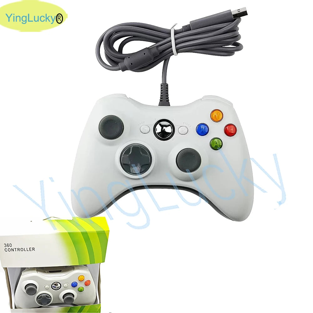 USB Wired Game Controller For PC Xbox360 Console Joypad For Win 7/8/10 PC Joystick Controle Mando Gamepad For Xbox 360