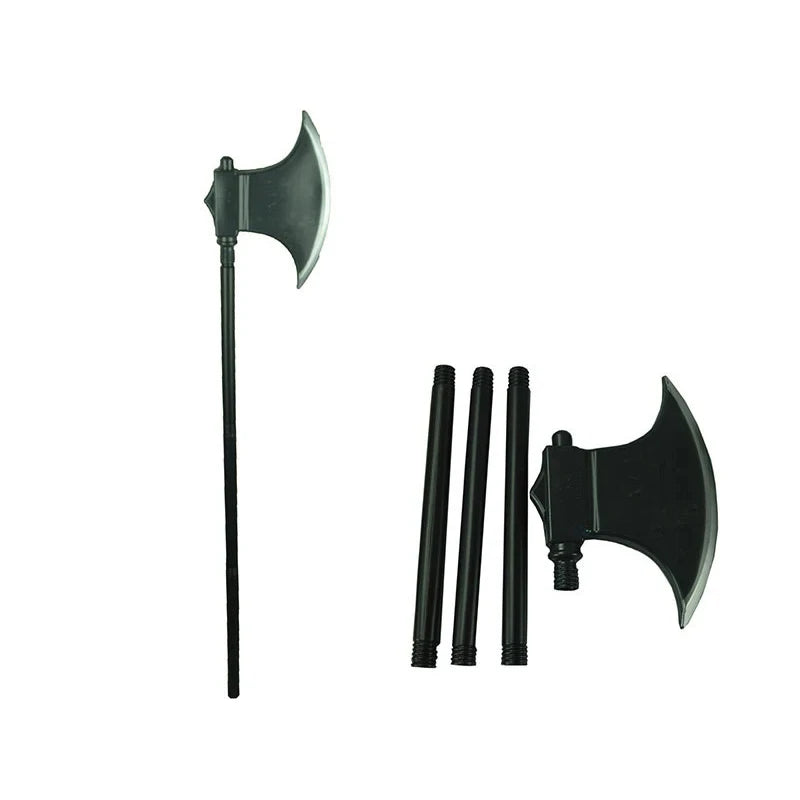 Plastic Axe Halloween Cosplay Decorative Weapons Children Realistic Retro Simulation Fire Fighting Party Props Toys