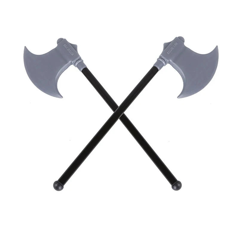 Plastic Axe Halloween Cosplay Decorative Weapons Children Realistic Retro Simulation Fire Fighting Party Props Toys