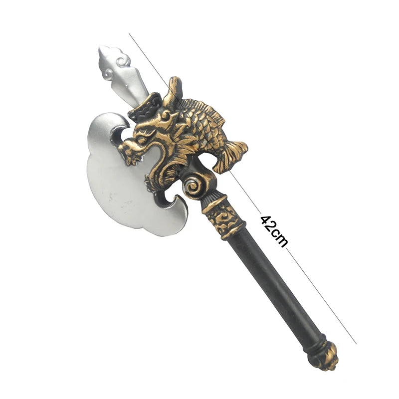Plastic Axe Halloween Cosplay Decorative Weapons Children Realistic Retro Simulation Fire Fighting Party Props Toys