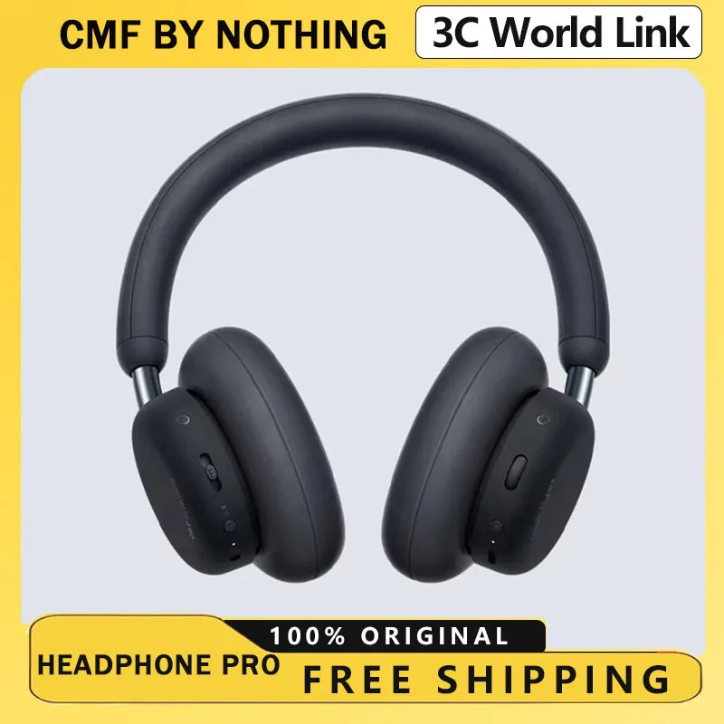 CMF By NOTHING Headphone Pro HIFI Wireless Headsets Bluetooth 40dB Noise Reduction Long Battery Life Gaming Music Headphone Gift