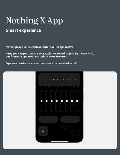 CMF By NOTHING Headphone Pro HIFI Wireless Headsets Bluetooth 40dB Noise Reduction Long Battery Life Gaming Music Headphone Gift