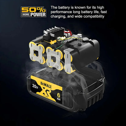 DeWALT Original Battery 20V/60V 6Ah 9Ah MAX FlexVolt for DCB606 DCB205 DCB206 DCB209 DCB182 Power Tool with Charger