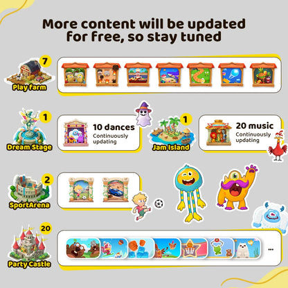 KINHANK MotionX Video Game Consoles with 30+Games for Kids & Families,Continuous Updates,Plug & Play Indoor Active Play System