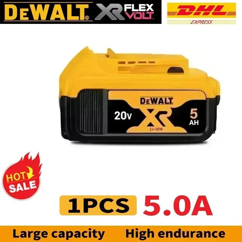 DeWALT Original Battery 20V/60V 6Ah 9Ah MAX FlexVolt for DCB606 DCB205 DCB206 DCB209 DCB182 Power Tool with Charger