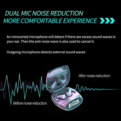 Bluetooth 5.3 AI Translation Earphones Support 135 Language Wireless Headphones Sleep Headsets HiFi Noise Reduction Earbuds