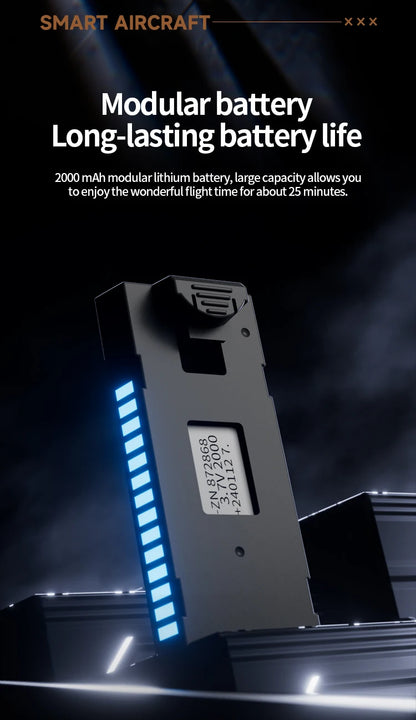 2024 New M5 Drone 8K Professional Triple Camera Brushless Motor Optical Flow Positioning Foldable Quadcopter RC Dron Toys Gifts