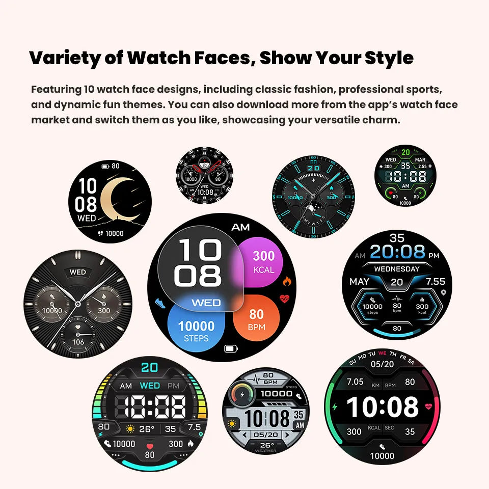 T-Rex 3 Military Grade 1000mAh Battery Smart Watch 10ATM Waterproof GPS Compass Altimeter Call AMOLED Men Swim Sports Smartwatch