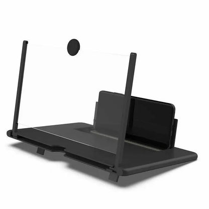 12 Inch Multi Functional HD Mobile Phone Screen Video Magnifier Screen Amplifier For Phone Holder Enlarged Screen Phone Stand