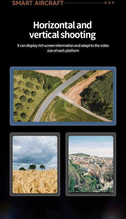 2024 New M5 Drone 8K Professional Triple Camera Brushless Motor Optical Flow Positioning Foldable Quadcopter RC Dron Toys Gifts