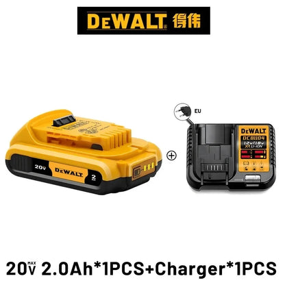 DeWALT Original Battery 20V/60V 6Ah 9Ah MAX FlexVolt for DCB606 DCB205 DCB206 DCB209 DCB182 Power Tool with Charger