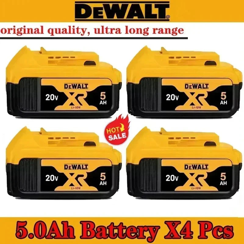 DeWALT Original Battery 20V/60V 6Ah 9Ah MAX FlexVolt for DCB606 DCB205 DCB206 DCB209 DCB182 Power Tool with Charger