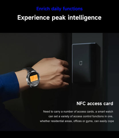 2025 New GT5 Pro GPS Sports Compass SmartWatch Men 1.85" AMOLED HD Screen NFC IP68 Waterproof Bluetooth Call Smartbracelet Woman