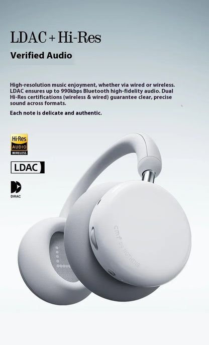 CMF By NOTHING Headphone Pro HIFI Wireless Headsets Bluetooth 40dB Noise Reduction Long Battery Life Gaming Music Headphone Gift