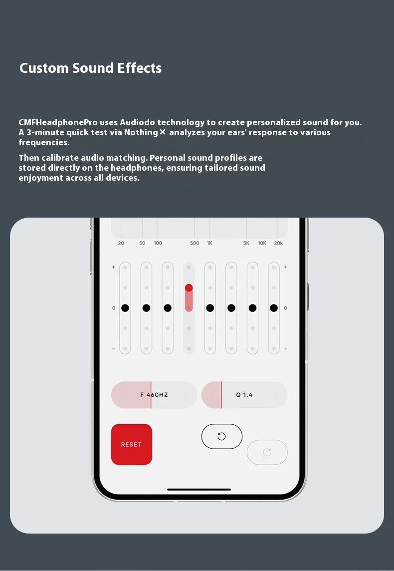 CMF By NOTHING Headphone Pro HIFI Wireless Headsets Bluetooth 40dB Noise Reduction Long Battery Life Gaming Music Headphone Gift